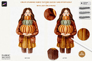 Fabric Effects Brushes Procreate, a Brush Add-On by Julia Dreams (Thumbnail 5 of 6)