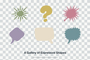 102 Hand-Drawn Bubble Shapes, an Object Illustration by designvectx (Thumbnail 3 of 8)