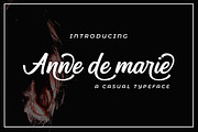 Anne de marie, a Script Font by Alandya TypeFoundry (Thumbnail 1 of 7)