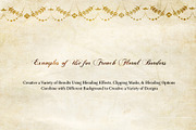 Vintage Floral Border Overlays #1, an Illustration by Le Paper Cafe (Thumbnail 2 of 3)