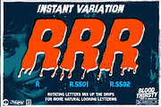 Blood Thirsty, a Sans Serif Font by Remedy667 (Thumbnail 3 of 5)