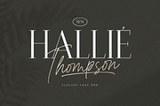 Hallie Thompson - Elegant Font Duo, a Font by Letterhend Studio (Thumbnail 1 of 10)