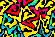 Psychedelic Patterns Pack, a Pattern Graphic by Gudiny (Thumbnail 8 of 11)