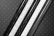 Black&White Chalkboard Patterns, a Pattern Graphic by TanyaMakesART (Thumbnail 4 of 5)