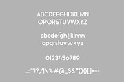 Moncorna Futuristic Sans Serif Font, a Font by PARAMAJAN (Thumbnail 8 of 8)