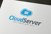 Cloud Server Logo Template, a Branding & Logo Template by PixaSquare (Thumbnail 1 of 5)
