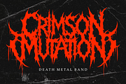 Ruination - Death Metal Font, a Symbol Font by Masyafi Studio (Thumbnail 6 of 9)