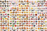 Food Clipart Mega Bundle, a Food Illustration by PaintPixelCo (Thumbnail 3 of 19)
