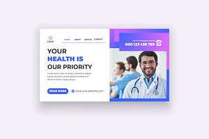 Medical Healthcare Landing Page