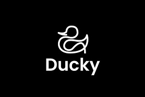 Duck logo vector icon illustration, a Branding & Logo Template by Dyn Studio