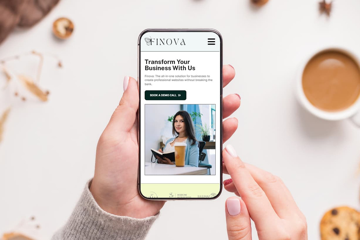Finova WordPress Theme preview 7