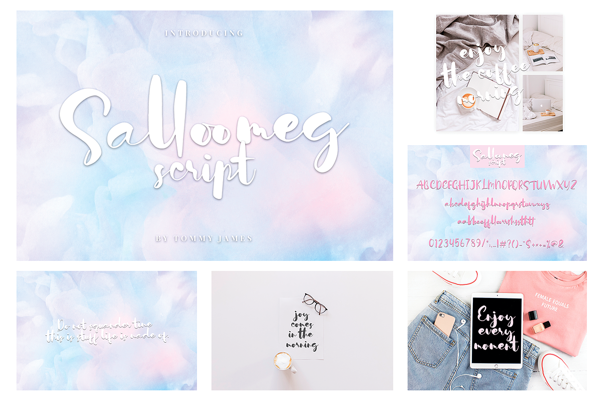 Hand Written Font Bundle 90 in 1, a Script Font by Quothron (Photo 47 of 64)