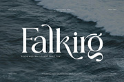 Falkirg Modern Serif Font, a Serif Font by Graphicxell (Thumbnail 1 of 8)
