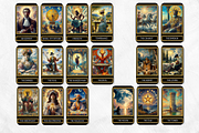 Monet Themed AI Tarot Deck 78 Cards, an Illustration by Mugio (Thumbnail 2 of 4)