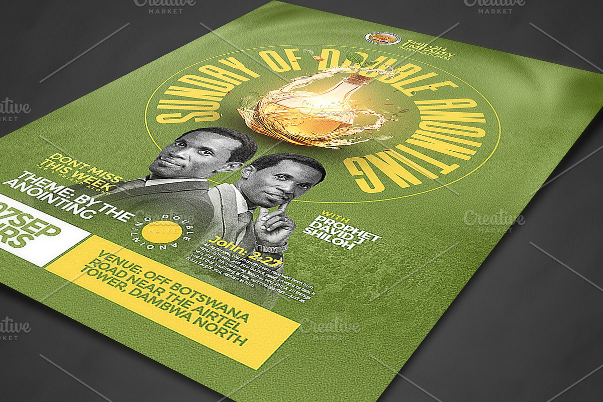 church Poster template, a Social Media Template by church flyer templates (Photo 4 of 4)
