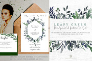 Leafy Green - Watercolor Set, a Graphic by SmallHouseBigPony (Thumbnail 2 of 13)