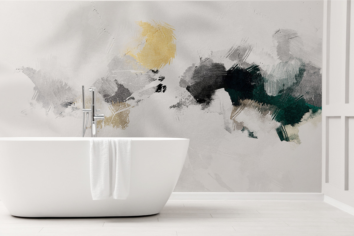 Abstract oil painting art wallpaper, a Wallpaper Graphic by fei long (Photo 3 of 10)