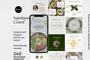 Nutrition Template Canva