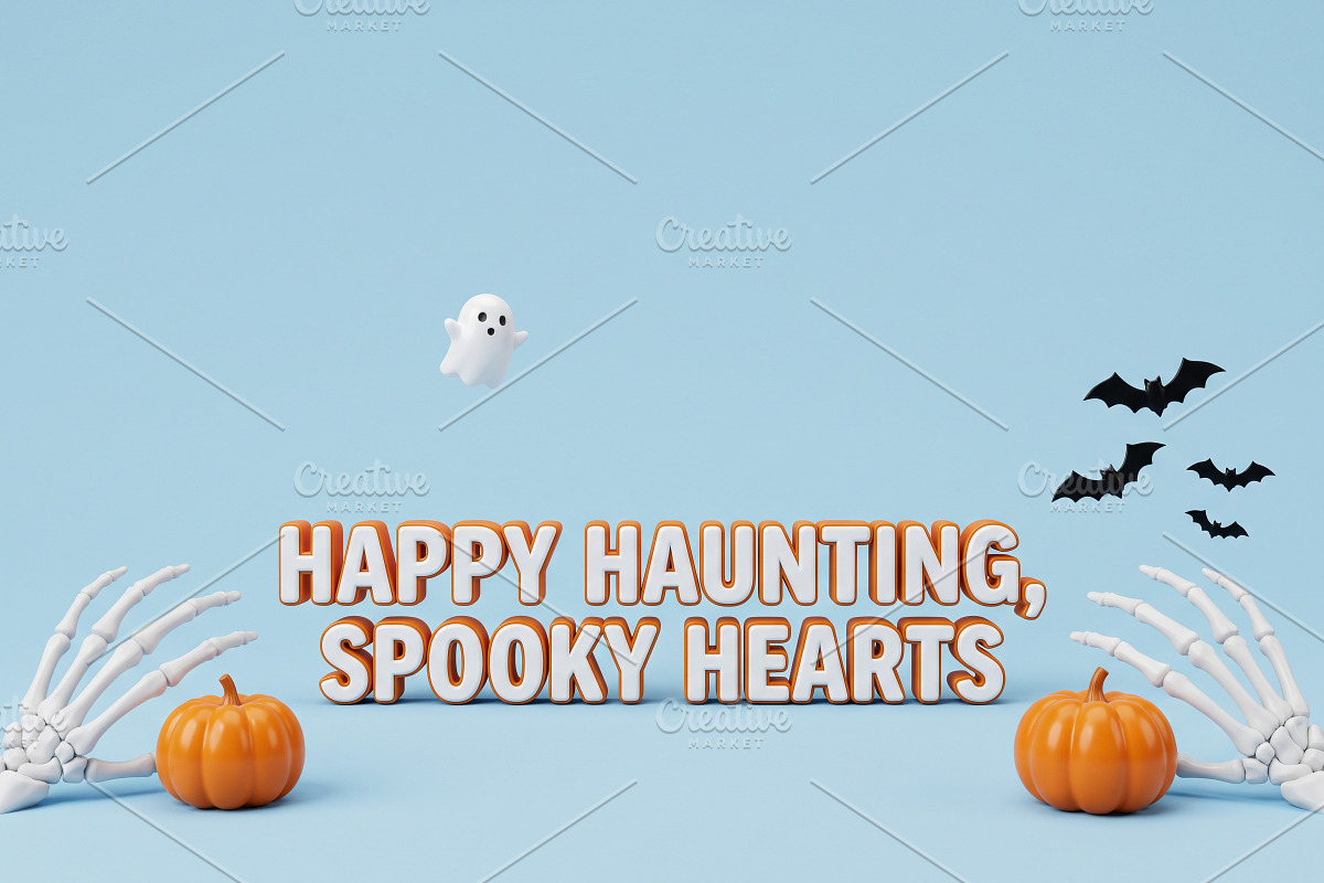 Spooky Halloween Typography Poster, a Holiday Photo by hkmonir (Photo 20 of 21)