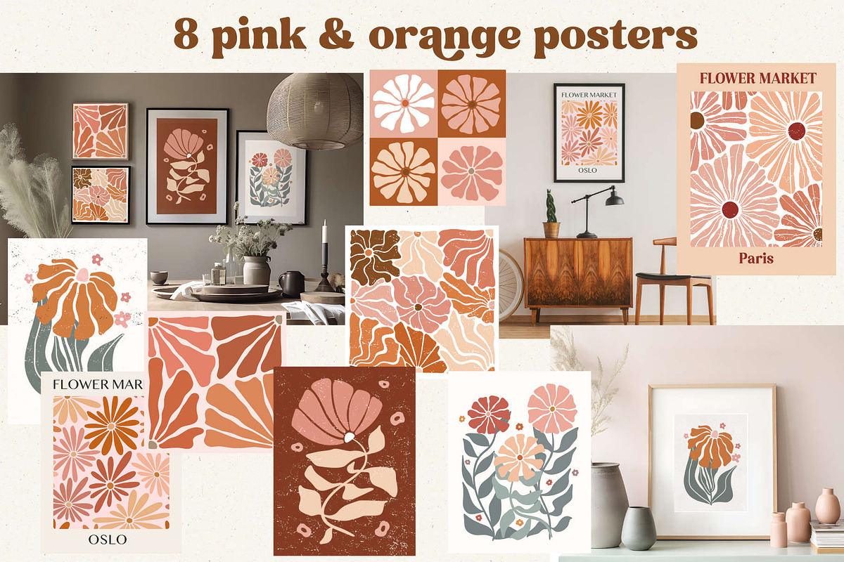 Groovy botanical collection, a Decorative Illustration by marie dricot (Photo 8 of 16)