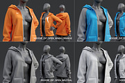 Female mannequin in clothes POSE 1, a Characters & Person 3D Model by mrGarret (Thumbnail 30 of 45)
