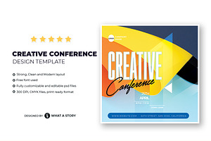 Creative Conference Flyer Template