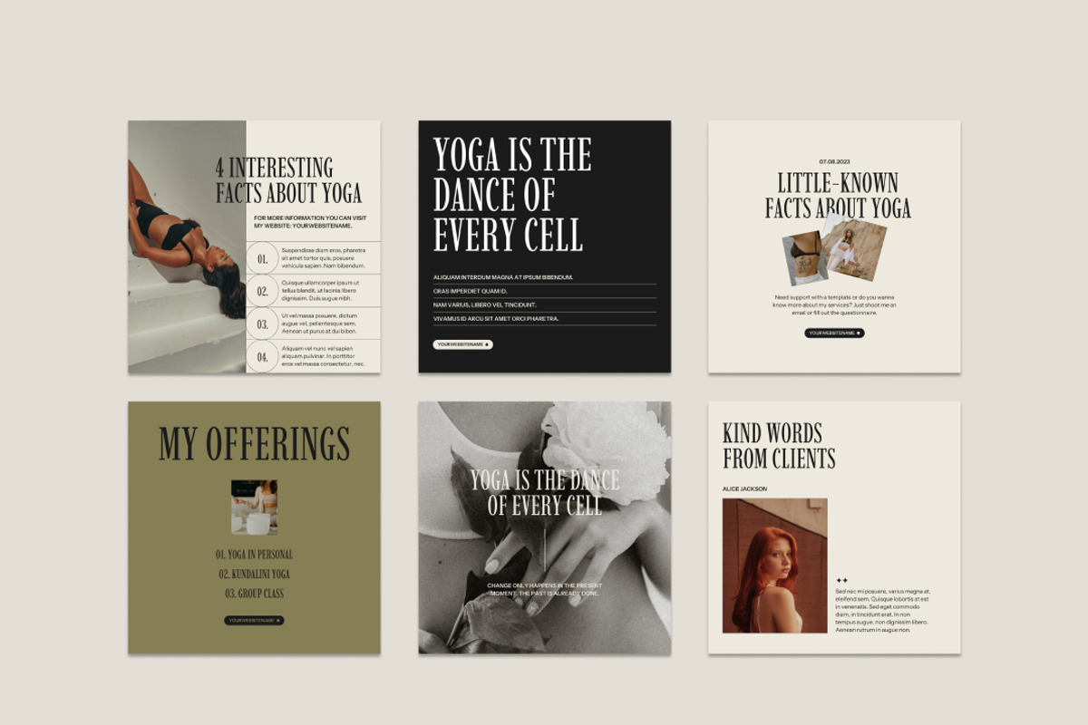 Evania | Social Media Templates, a Social Media Template by Rare Muse (Photo 8 of 12)