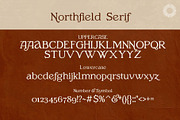Northfield - Pressed Heritage, a Serif Font by Setara Langit CreativeStd (Thumbnail 12 of 13)