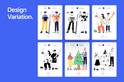 Animated Party and Celebration, a Person Illustration by Prosymbols (Thumbnail 3 of 11)