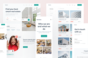 Homelun - Real Estate Web Design