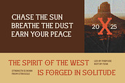 Wild Canyon – Western Slab Serif, a Slab Serif Font by Vadovastd (Thumbnail 5 of 7)