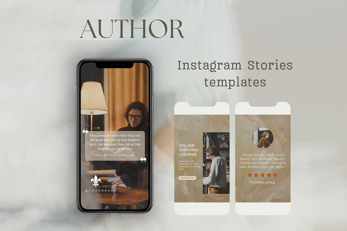 Author social media template bundle, a Social Media Template by Petite Zakka Boutique (Photo 6 of 10)