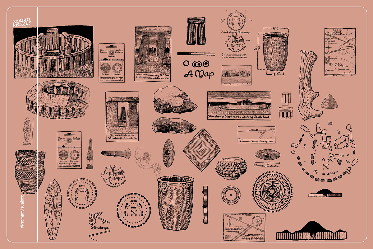 Stonehenge - Illustrations and Plans, an Illustration by Nomad Visuals (Photo 12 of 14)