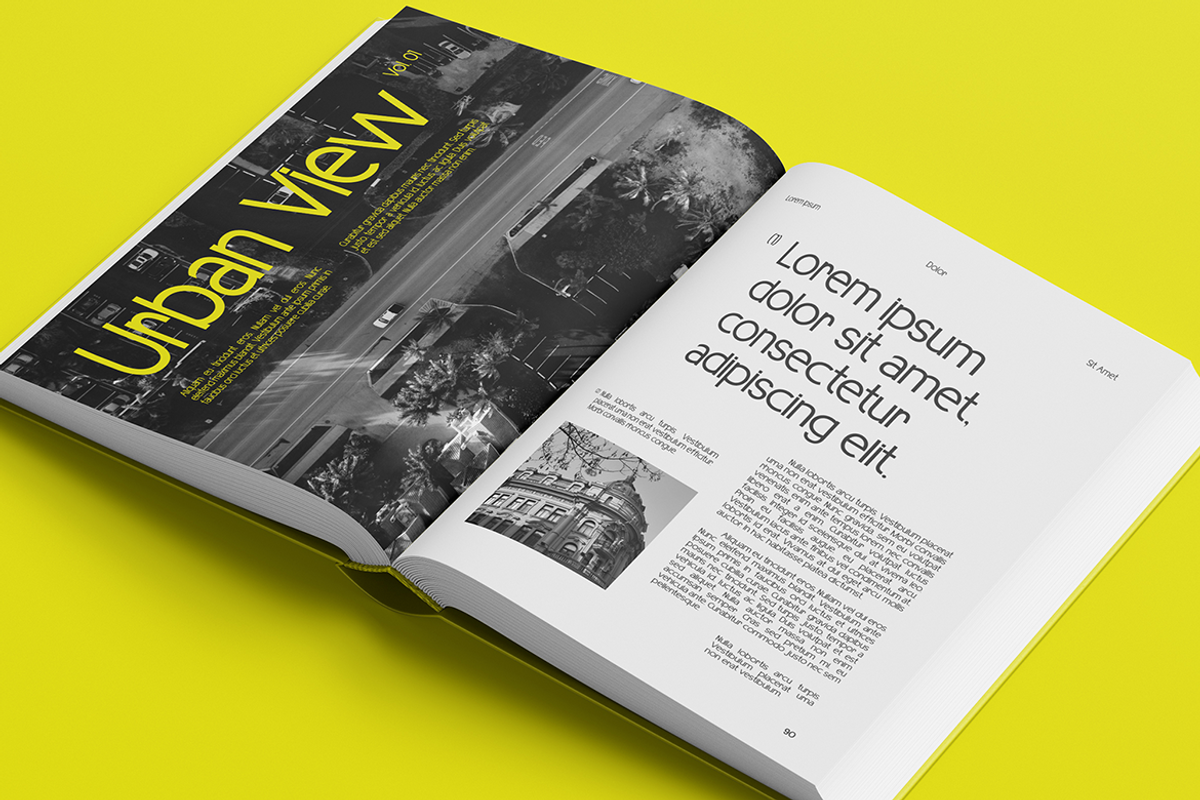 Elongate – Modern Condensed Sans, a Sans Serif Font by Vadovastd (Photo 6 of 7)