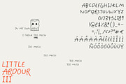 Little Ardour Font Family + Icons, a Sans Serif Font by Design Surplus (Thumbnail 4 of 7)