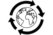 Eco Planet Global Earth Set, a Finance Illustration by Designer_Momina (Thumbnail 6 of 38)