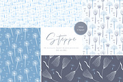 Hand-drawn wildflowers patterns, a Pattern Graphic by Enia Grace (Thumbnail 1 of 15)