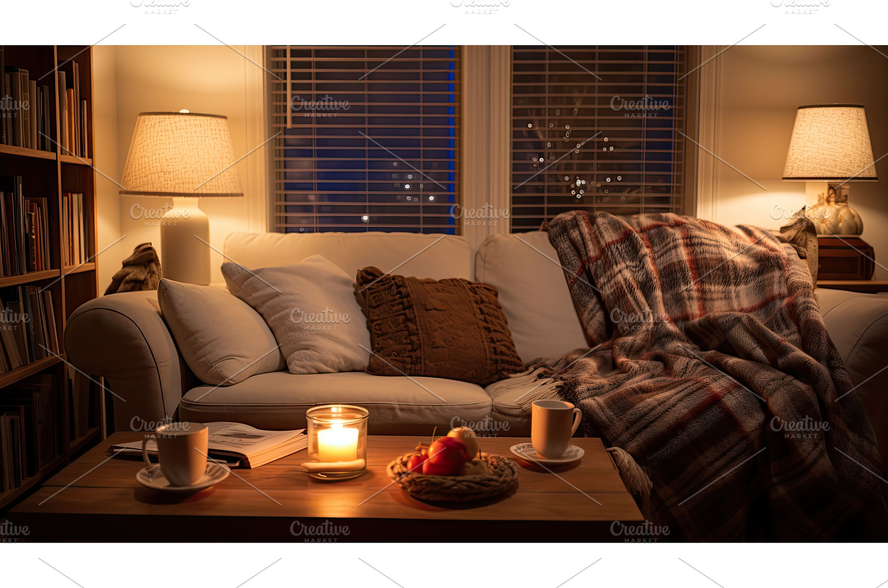 comfortable cozy condo ai generated, an Architecture Photo by pikepicture