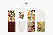 Watercolor Floral Stains, a Decorative Illustration by ThaismotaCreativeCo (Thumbnail 4 of 7)