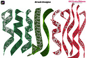Procreate 100 Pretty Ribbons Brushes, a Brush Add-On by Fashion Workshop Bkk (Thumbnail 16 of 21)