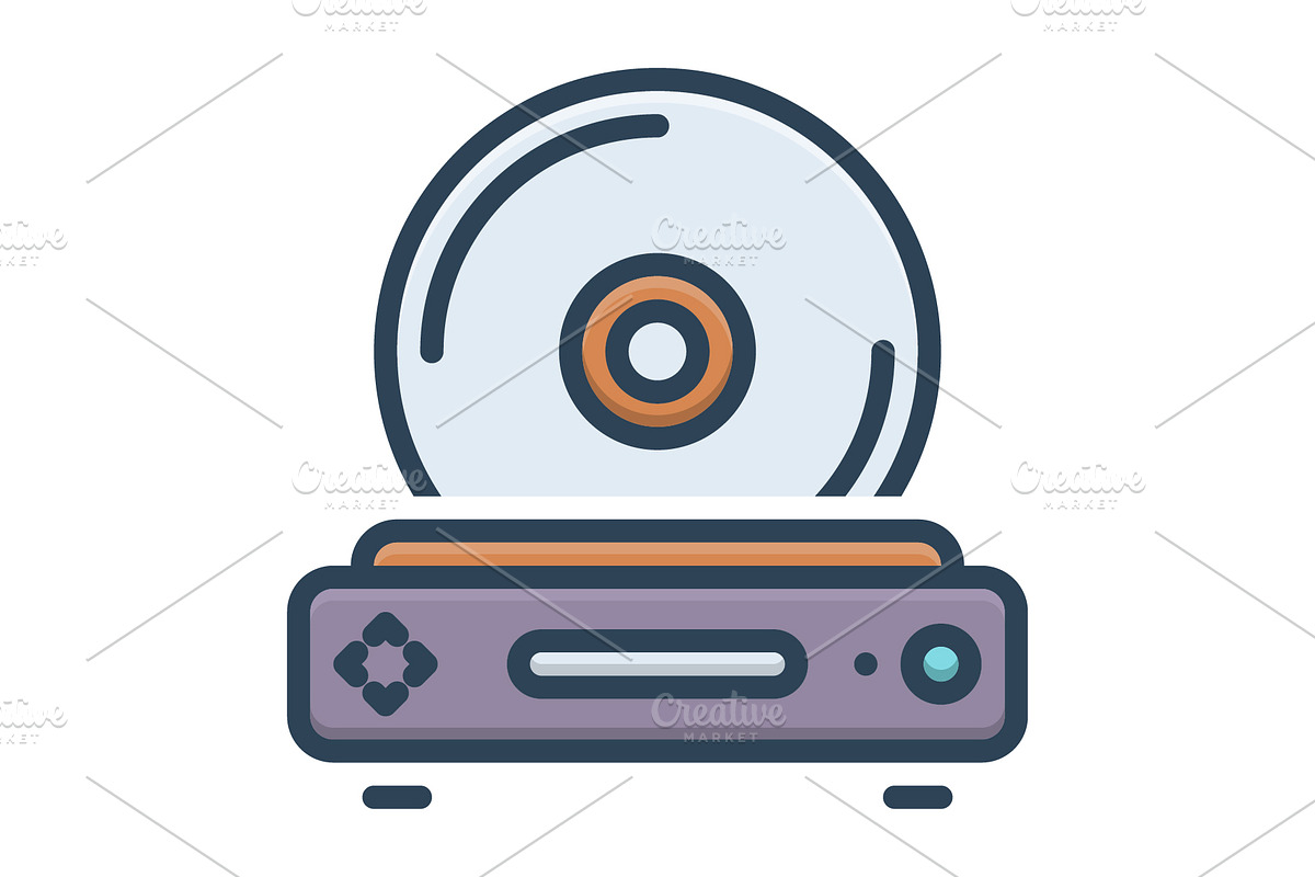 Cds dvd color icon, a Duotone Icon by Creative priyanka