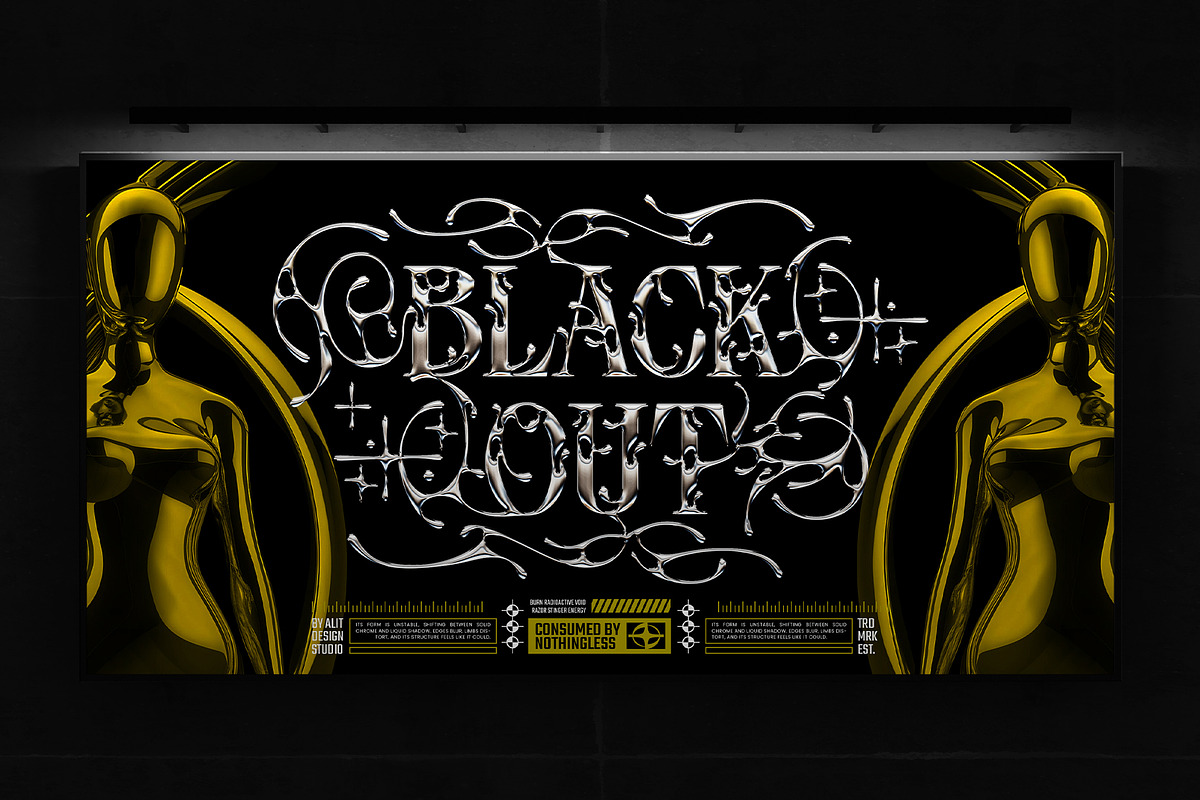 Tribal Hole Typeface, a Serif Font by alit design (Photo 15 of 20)