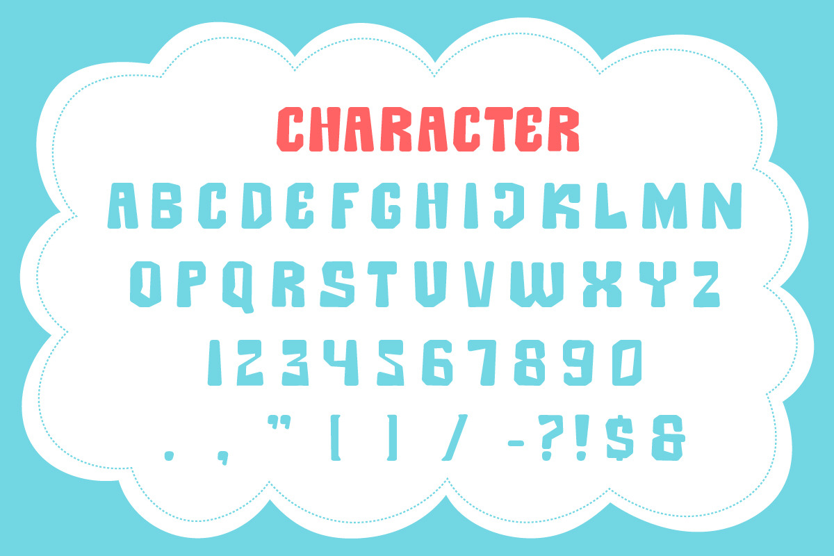Ruminous playful font, a Handwritten Font by IHDSTD (Photo 7 of 8)