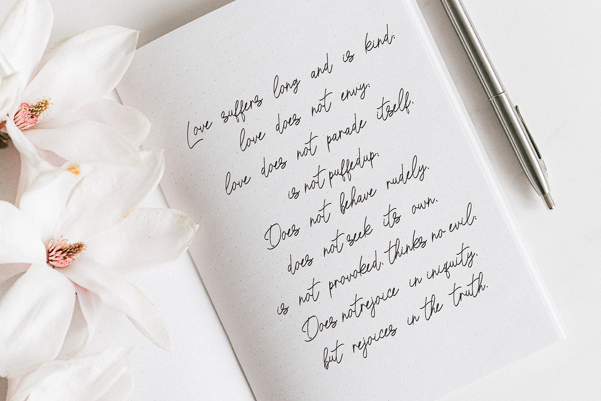 Heart of Saint George, a Handwritten Font by chekart (Photo 4 of 14)