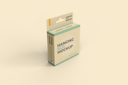 Hanging Box Mockups - 11 views, a Packaging Mockup by Illusiongraphic (Thumbnail 5 of 24)
