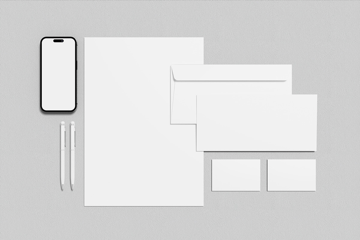 Realistic Stationery Mockup PSD, a Books & Magazine Mockup by MA-KING_ART (Photo 2 of 3)