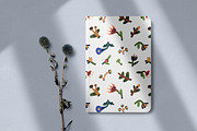 Abstract flowers, seamless patterns, a Pattern Graphic by Good Studio (Thumbnail 7 of 11)
