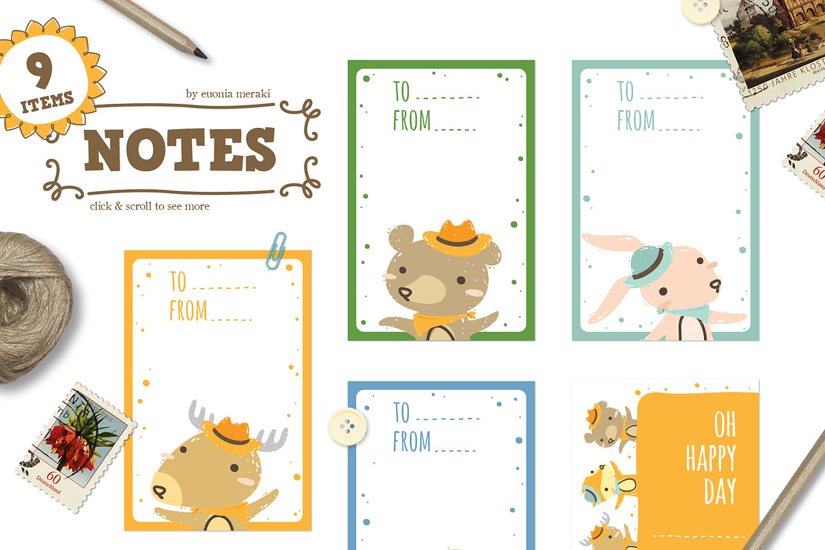SALE Adventure Today-Camping Clipart, an Animal Illustration by Euonia Meraki (Photo 6 of 11)