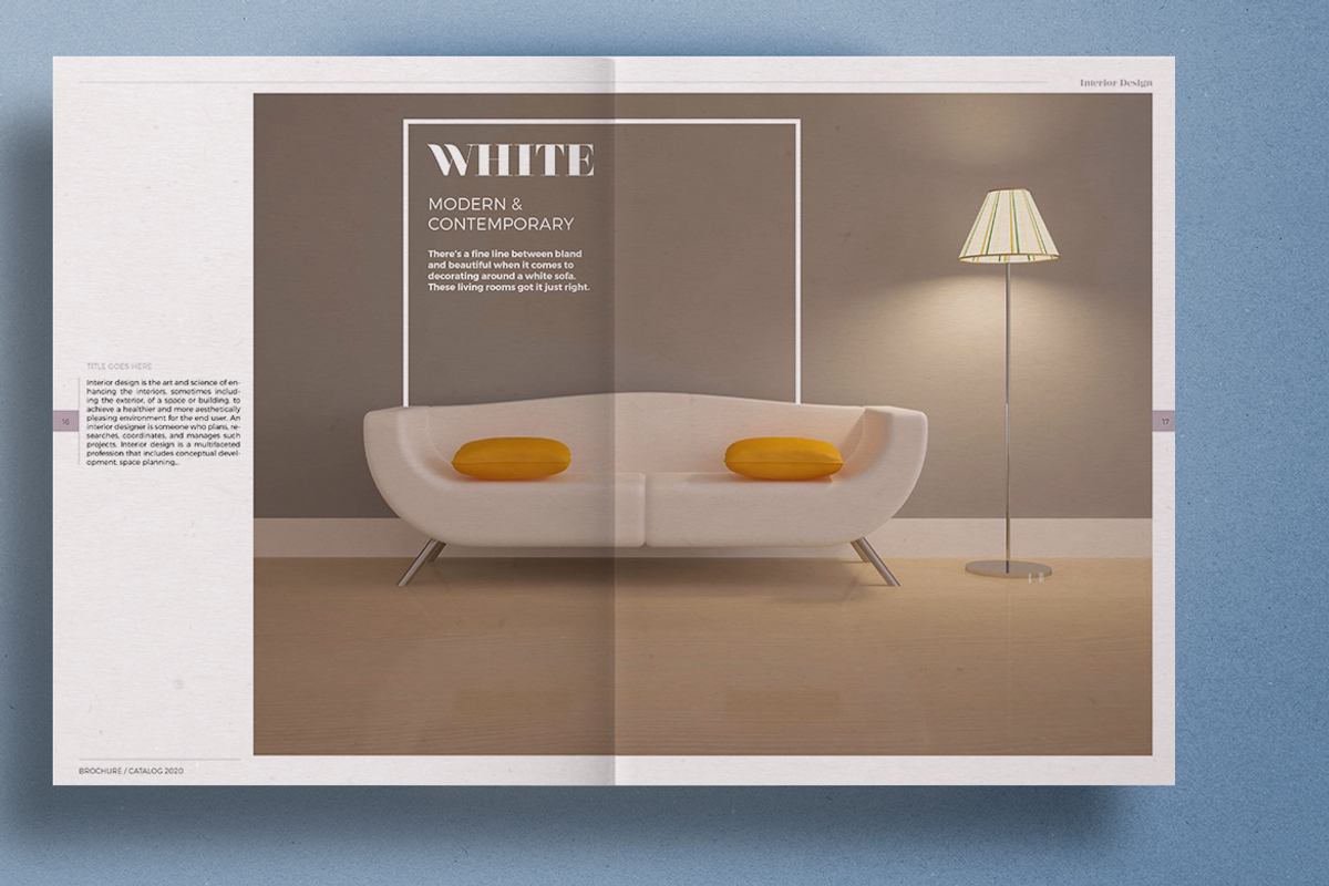 Interior Design Brochure, a Brochure Template by Boris Cupac (Photo 9 of 18)