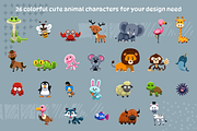 A to Z Cute Animal Collection, an Animal Illustration by arsansp (Thumbnail 2 of 4)